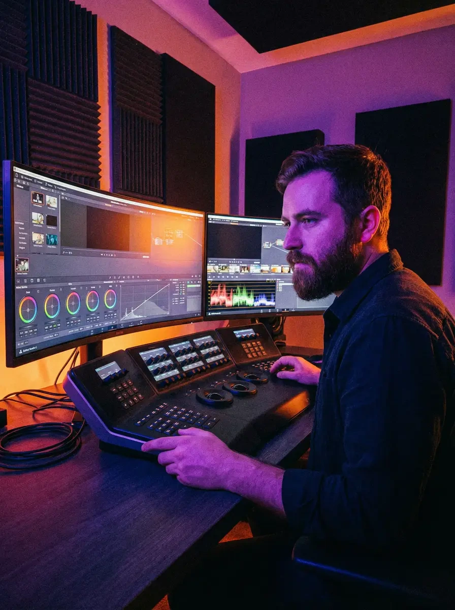 专业调色工作站 - MV视觉志 后期制作